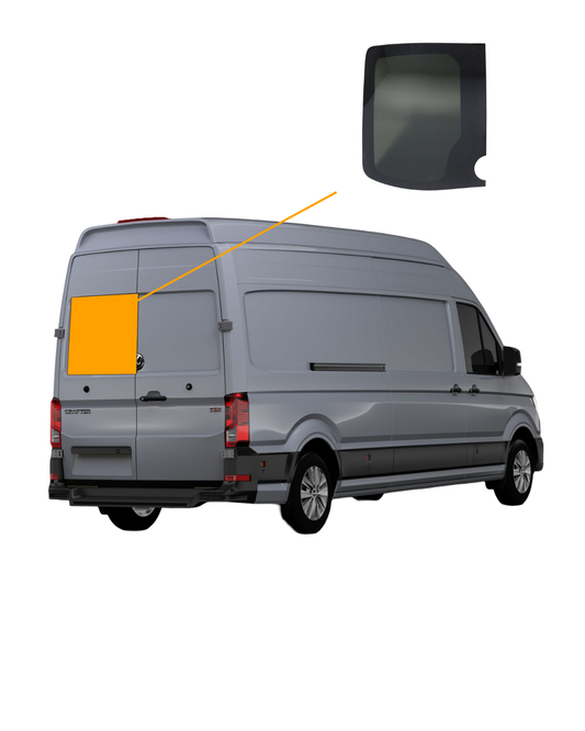 VW CRAFTER/MAN TGE L4/L3 achterdeur inbouwruit links